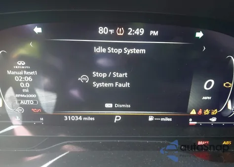 2022 Infiniti Qx60 Luxe Awd z USA, uszkodzony, nr VIN 5N1DL1FS2NC341697